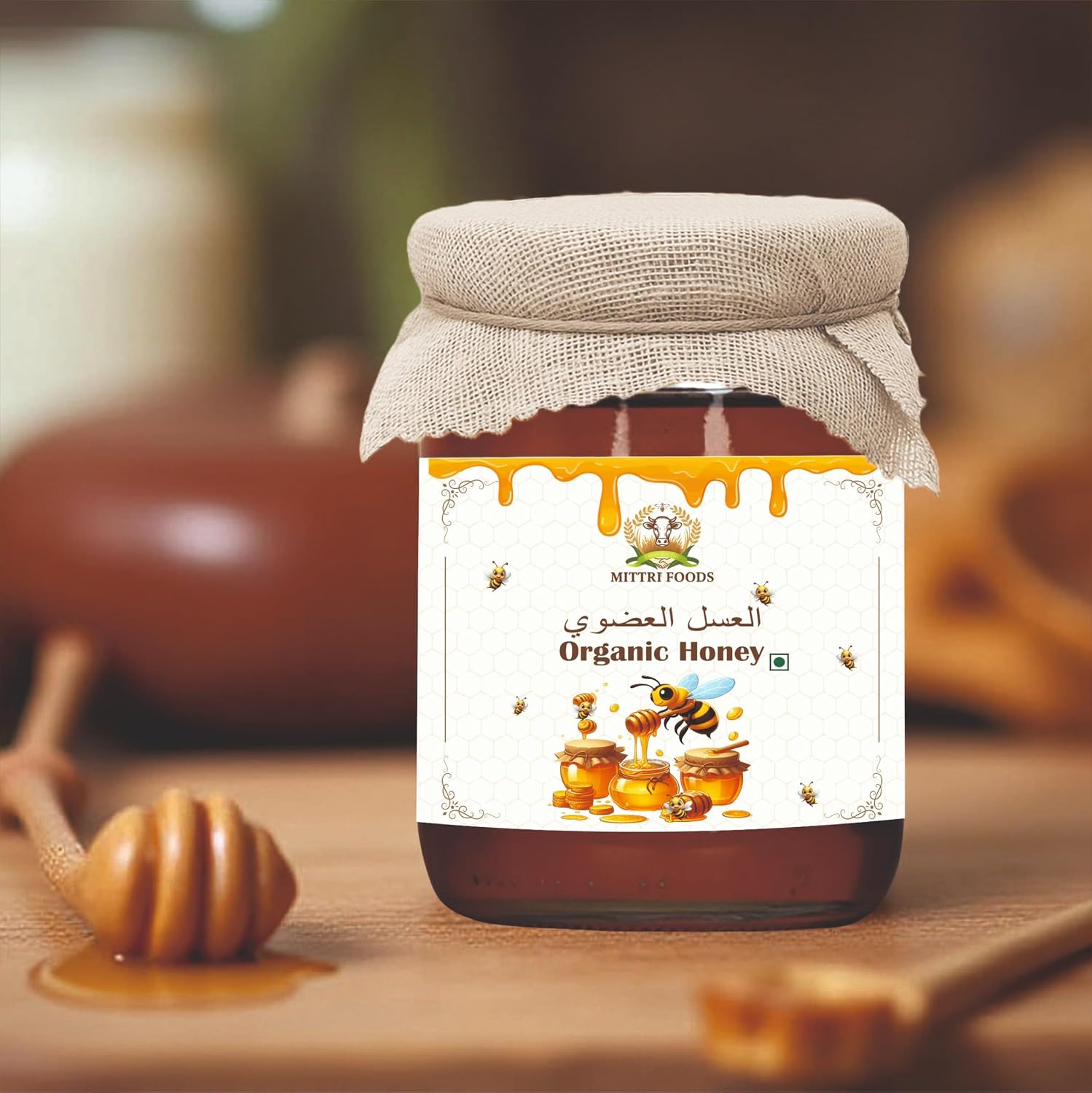 Himalayan forests Raw Honey | Organic | Pure and Natural | Raw and Unprocessed | Good for Heart Health
